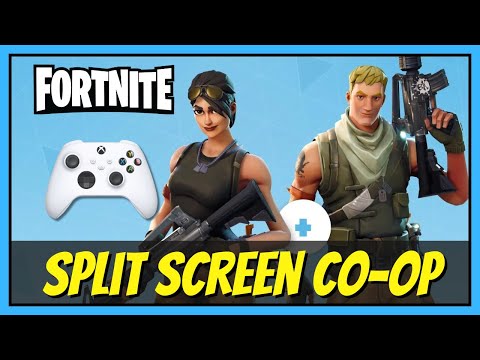 How to Play Fortnite Local Split Screen Co-op on Xbox Series S/X