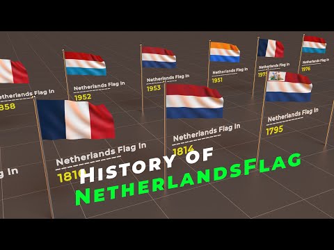 Evolution of Netherlands Flag | History of Netherlands Flag | Flags of the world |