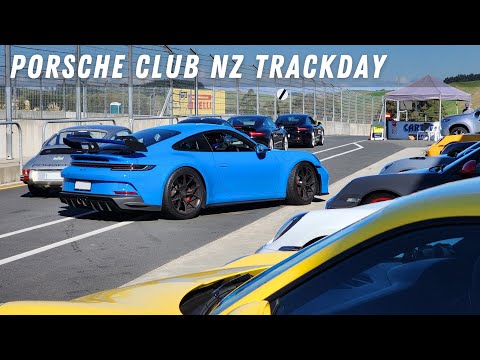 Some Very Cool Porsches at the Porsche Club NZ Track Day