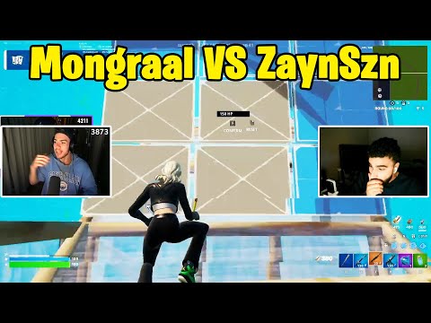 Mongraal VS ZaynSzn 1v1 TOXIC Fights on NA!