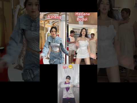 Bonde do brunao TikTok dance trend 6 - Herlene Budol vs. Asheng #ytfeedshorts #shorts