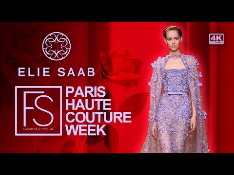 ELIE SAAB HAUTE COUTURE SS 24 Paris feat. Valery Kaufman 4K Full Fashion show | Desert Rose