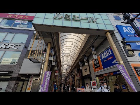 【東京編】新小岩駅から始まる散歩：４K Japan Shin-Koiwa