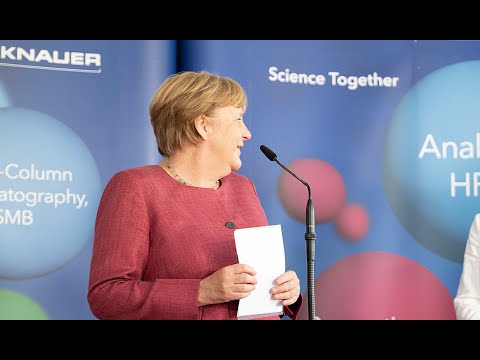 Bundeskanzlerin Angela Merkel zu Gast bei KNAUER