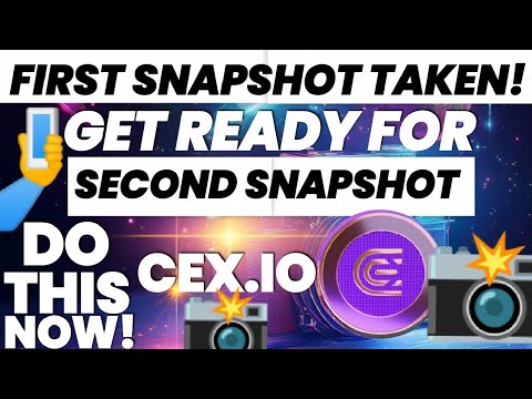 CEX.IO FIRST SNAPSHOT TAKEN | SECOND SNAPSHOT IS HERE | DO THIS NOW | DON'T MISS OUT