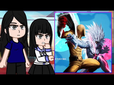 Saitama's Family react to Saitama || Saitama vs Garou || One Punch Man || Gacha React || Part-3