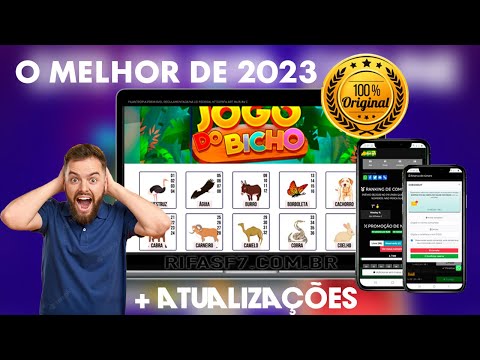 Sistema de RIFA ONLINE com JOGO do BICHO - Versão 5.5 Atualizado 2023