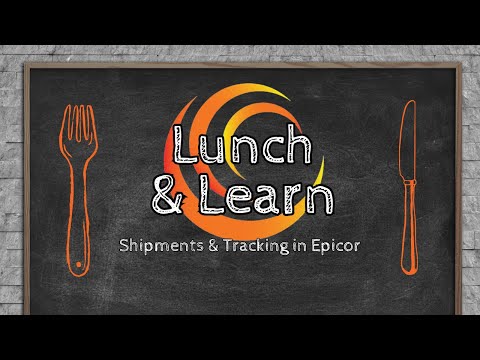 Customer Shipments & Package Tracking in Epicor