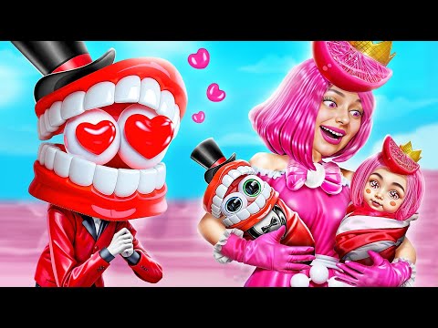 Кейн і Принцеса Лулілалу ОДРУЖИЛИСЬ?! Як стати CANDY PRINCESS! The Amazing Digital Circus!