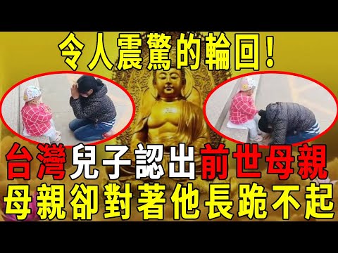 令人震驚的輪回！台灣兒子轉世投胎，認出前世母親抱緊大哭，母親卻對著他長跪不起#修禪悟道