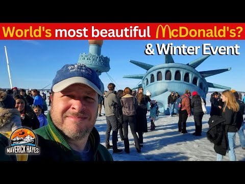 World's Most Beautiful McDonald's & Winter Fun