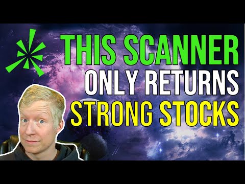 How to Pick Strong Stocks to Buy (ThinkorSwim Custom Scanner)