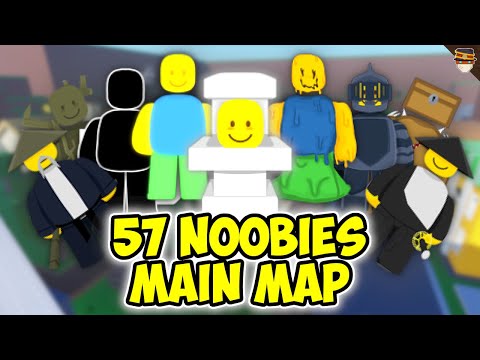 [MAIN MAP] How to get ALL 57 NOOBIES in Find the Noobies | Roblox