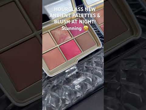 Hourglass Ambient Palettes: Evil Eye & Lotus Flower Blush at Night #promua #luxury #shorts