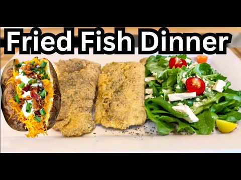 Fried Whiting Fish Dinner