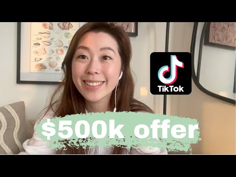 Why I said no to a $500,000 job offer from Tik Tok, *real* numbers, honest talk on working in tech