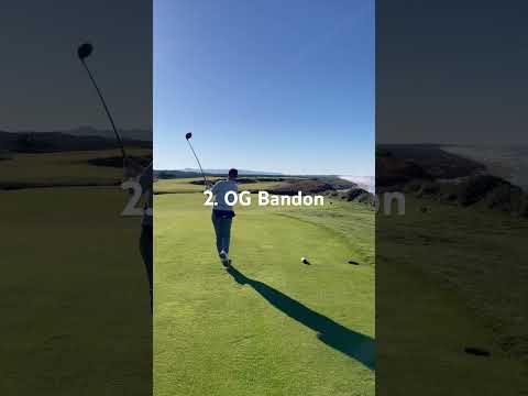 My ranking of the Bandon Dunes courses! #golf #travel #taylormade #bandon #golfswing #heavenonearth