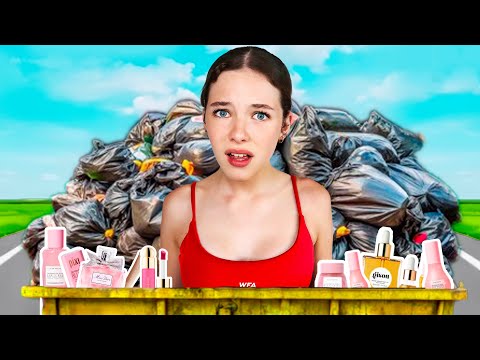 WE THREW AWAY OUR 13 YEAR OLD DAUGHTERS SEPHORA COLLECTION!😭