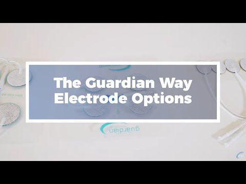 What kinds of electrodes are used for e-stim?