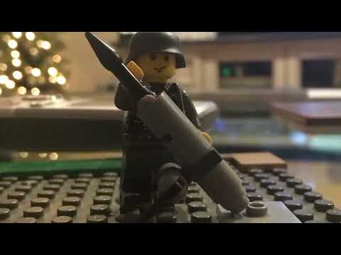 Lego WW2 Mortar Test