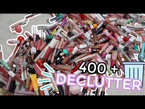 Over 400 + Lipgloss Declutter Lipgloss Collection 2022