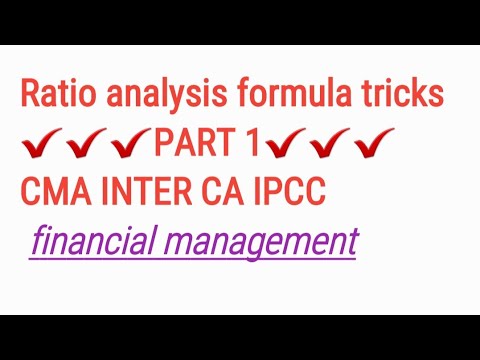 financial ratio analysis