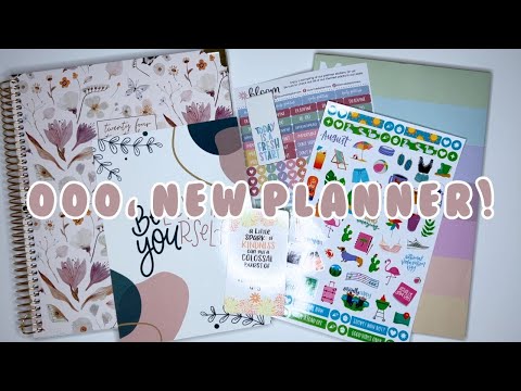 Bloom Daily Planners Vision Planner • Unboxing and First Impressions