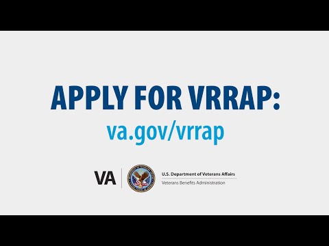 Apply now for the Veteran Rapid Retraining Assistance Program (VRRAP). Funding expires Dec. 11, 2022