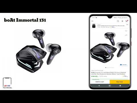 BoAt Immortal 131 earbuds Full Specifications and Review | BoAt Immortal 131 earbuds