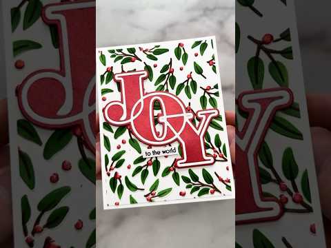 These Craft Supplies Make EASY DIY Christmas Cards!🎄 ASMR Crafting #asmr #asmrsounds #craft