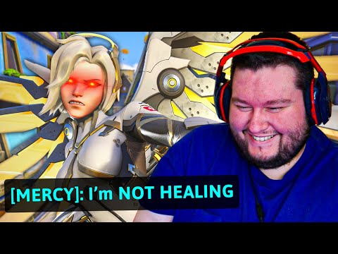 This Mercy Got Sick Of Healing Anyone In Overwatch 2