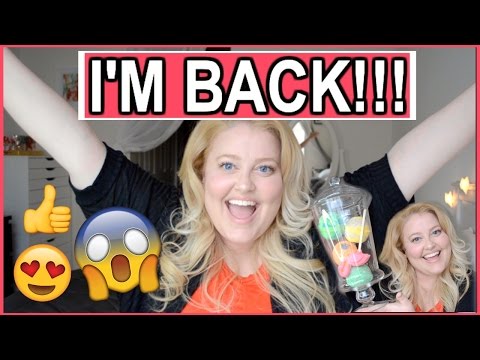 I'M BACK!!! + CURRENT OBSESSIONS! 2016