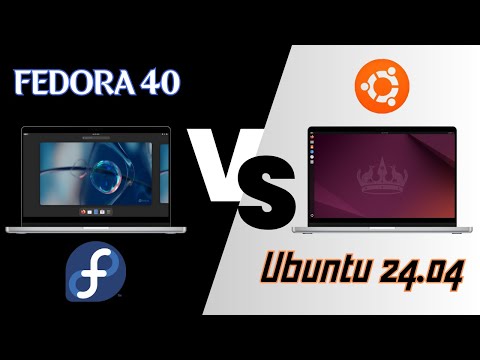 Ubuntu 24.04  vs  Fedora 40 | RAM Consumption