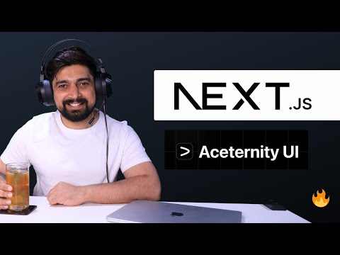 Learn NextJS with Aceternity UI library by building a project