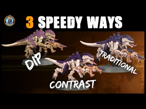 3 Ways to Speed Paint your Tyranids | Warhammer 40,000 | Duncan Rhodes