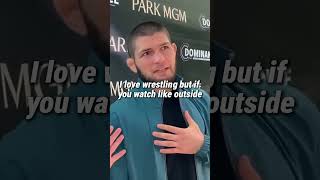 Khabib's Thought about Judo