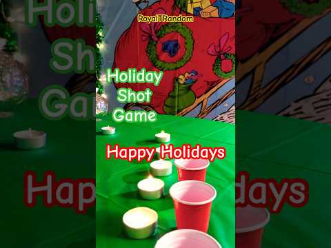 Holiday Shot Game #familyfun #holidayparty #game #trythis