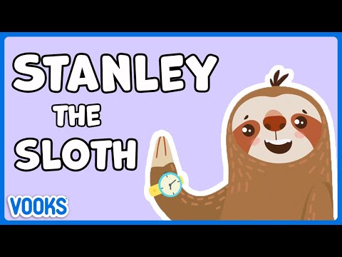 Stanley the Sloth and the Tremendous Timekeeper! | Read Aloud Kids Book | Vooks Narrated Storybooks