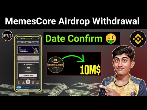 MemeCore Airdrop Withdrawal🤑Memes War Airdrop New Update) MemeCore Airdrop Listing Date Confirm