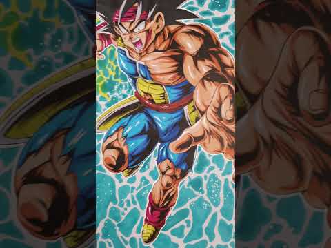 Bardock Dragon Ball Legends #shorts #dragonball #anime #art #drawing #bardock