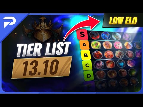 BIG CHANGES: PATCH 13.10 TIER LIST (Low Elo) - League of Legends Season 13