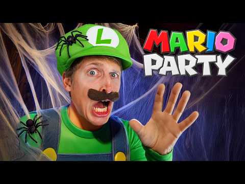 Mario Party In Real Life - Halloween Minigames