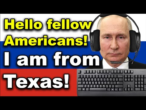 Russians pretending to be Americans