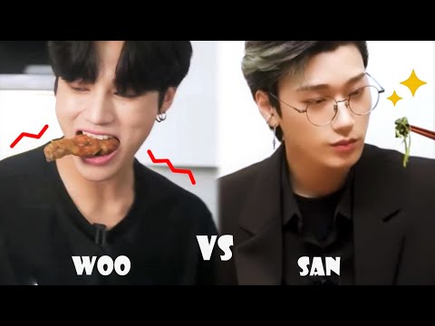 Wooyoung vs San / Funny Skills and Habits Differences