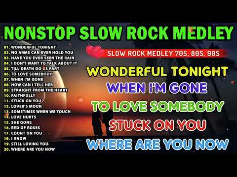 Slow Rock Love Song Nonstop 80s 90s 💦The Greatest Love Songs of the 70s 80s & 90s🍅Romantic Memories