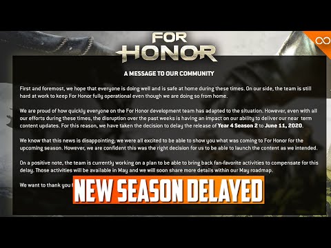 For Honor Next Season DELAYED - Year 4 Season 2 Delayed