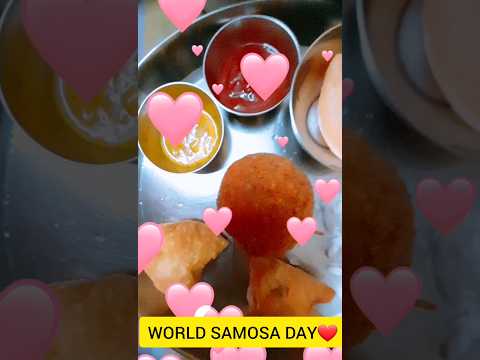 SAMOSA CHALLENGE❤ | #shorts