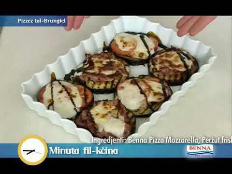 Benna Recipe - Aubergine Pizza