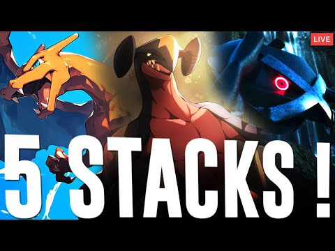 🔴[ RANK 1 JUNGLE ARC ] NEW LEAKS + TOURNAMENT ?!?!  Pokemon Unite live | 🔴 !phone