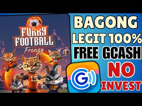 BAGONG GCASH GAME=FREE ₱5 TO ₱1K ANG KITAAN|FURRY FOOTBALL FRENZY APP#earningapp#makemoneyonline